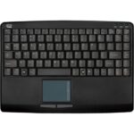 Adesso Mini Touchpad Keyboard (Black, USB) - Image 3