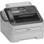 Brother IntelliFAX FAX-2940 Laser Multifunction Printer - Monochrome - Gray - Image 3