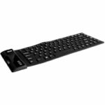 Adesso Antimicrobial Waterproof Flex Keyboard (Mini Size) - Image 3